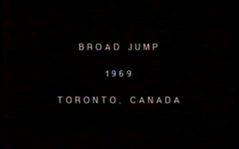 Broad Jump, Toronto, Canada. From the series Program Eight