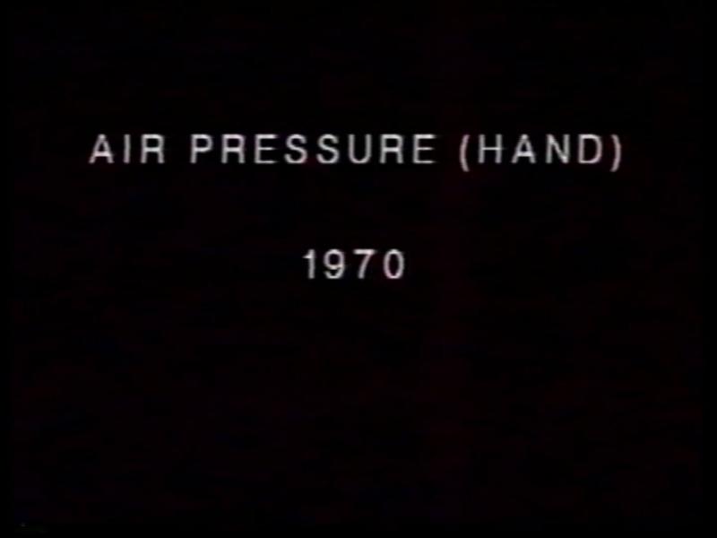 Air Pressure (Hand). From the series Program Seven