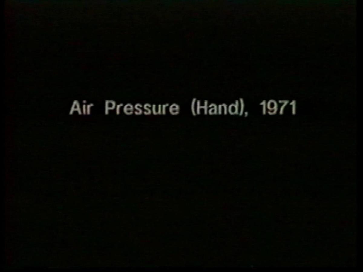 Air Pressure (Hand). From the series Program Five