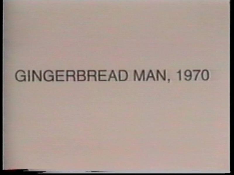 Gingerbread Man. From the series Program Two