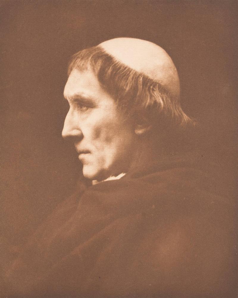Henry Irving as Becket. From the book Alfred, Lord Tennyson and his friends, T. Fischer Urwin, Paternoster Square, London 1893