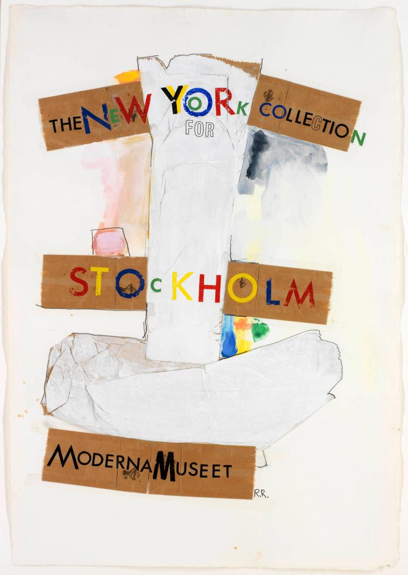 Collage for the New York Collection for Stockholm poster