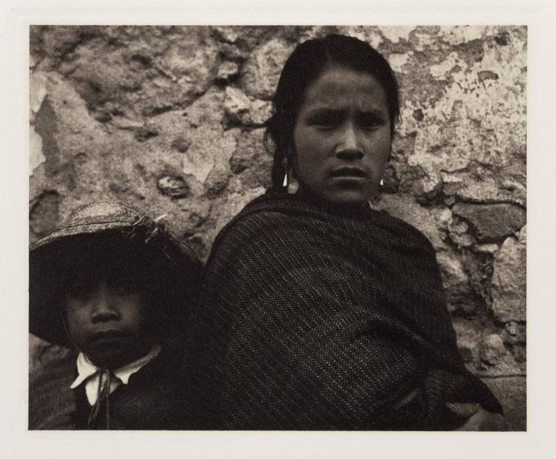 Young Woman and Boy, Toluca