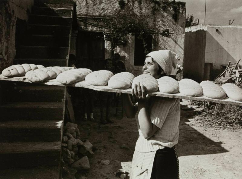 Brödbakning, Kreta 1976