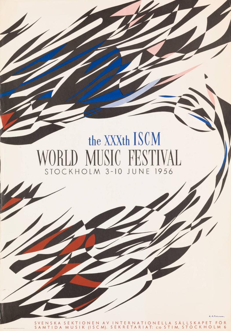 The XXXth ISCM WORLD MUSIC FESTIVAL STOCKHOLM 3 - 10 JUNE 1956