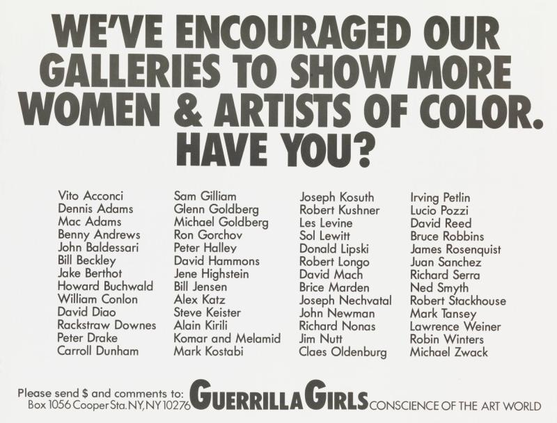 We've Encouraged Our Galleries to Show More Women and Artist of Color. Have you?