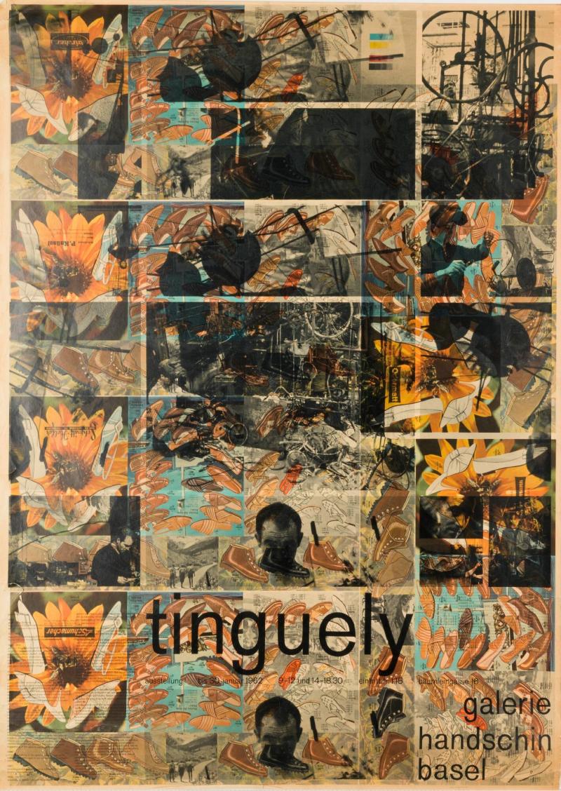 Tinguely.  Galerie Handschin, Basel