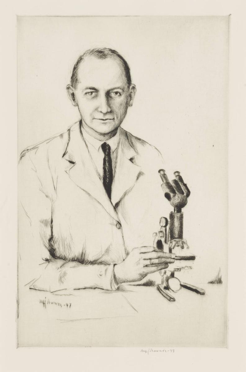 Porträtt av med.dr Fredrik Wahlgren