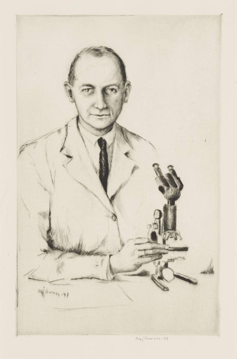 Porträtt av med.dr Fredrik Wahlgren
