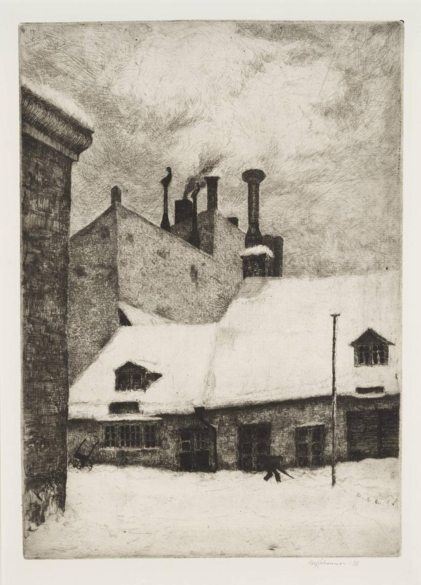 Stadsbild, vinter
