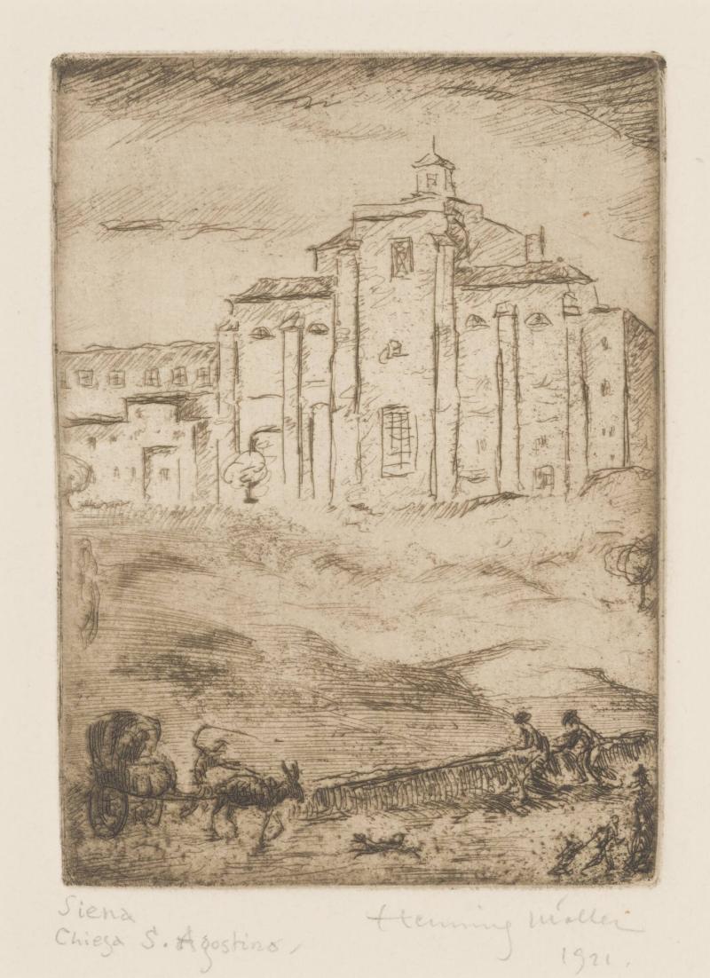 Chiesa S. Agostino, Siena