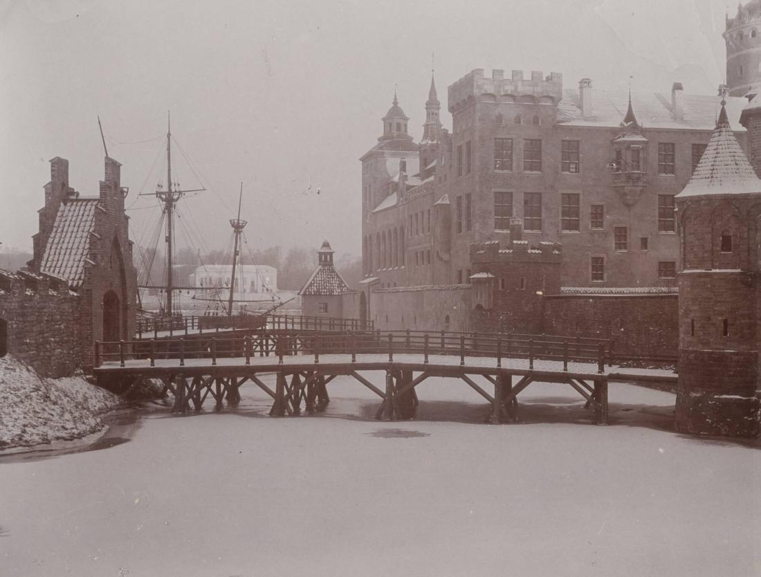 Slottet Tre Kronor, "Gamla Stockholm". Stockholmsutställningen 1897