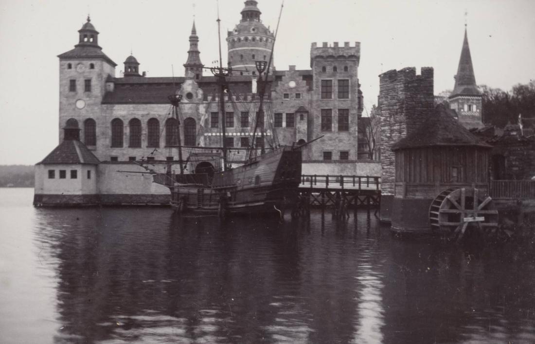Slottet Tre Kronor, "Gamla Stockholm". Stockholmsutställningen 1897