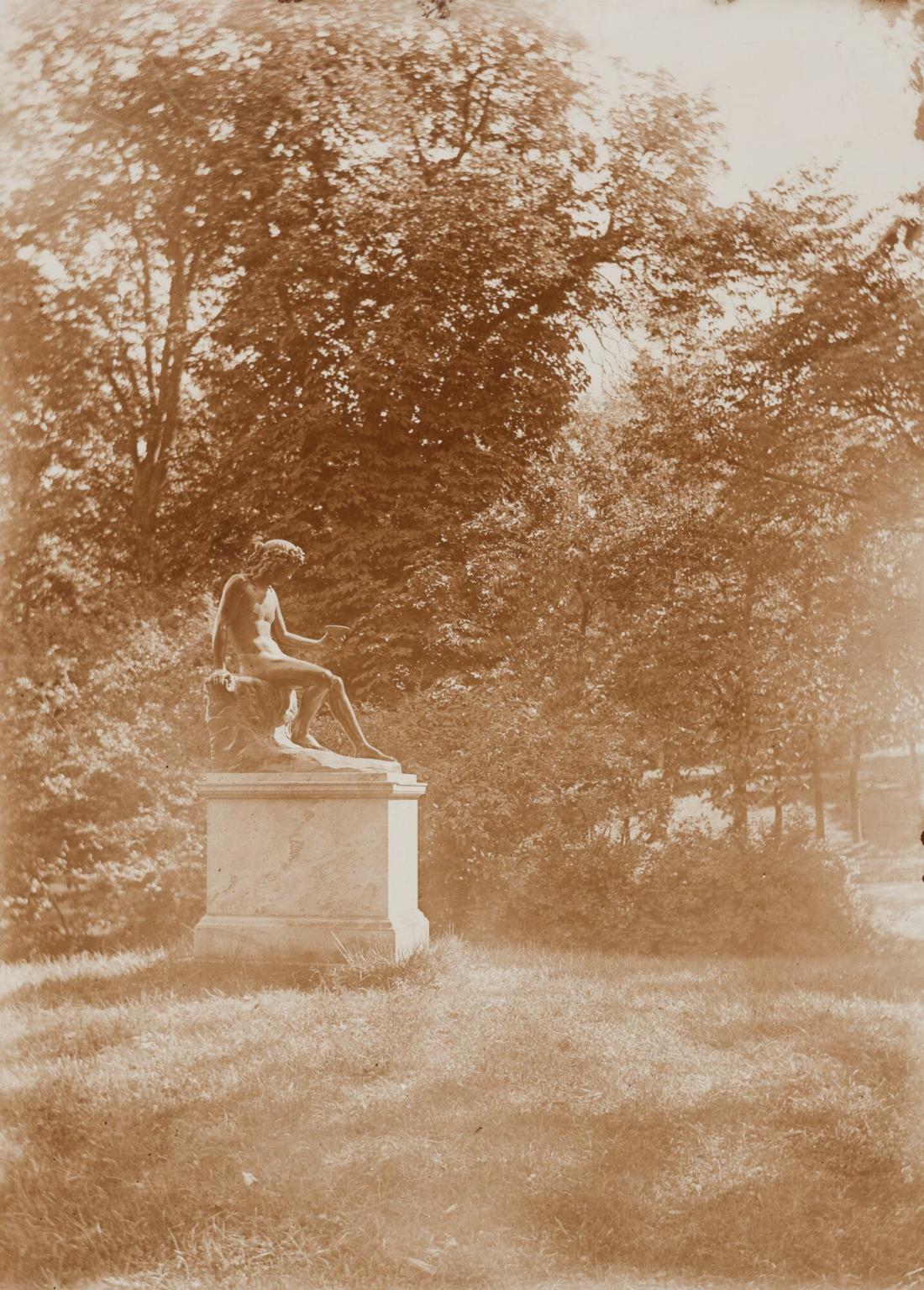 Sittande Bacchus. Staty, Djurgården