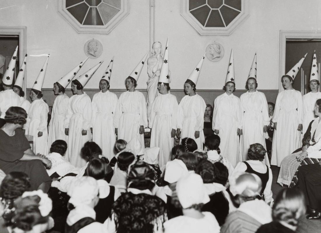 Luciafesten 1936. Högre lärarinneseminarium