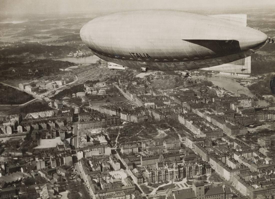 Luftskeppet Italia på sin sista resa, 3 maj 1928