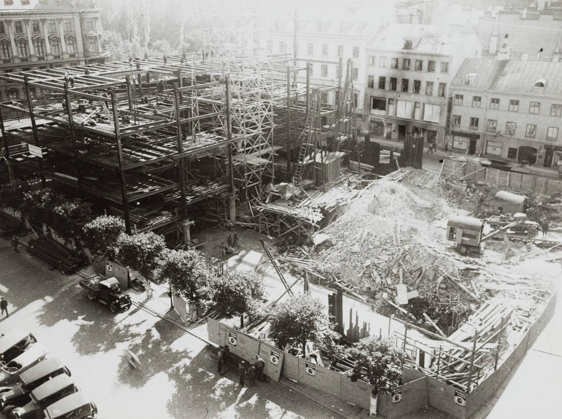 Norrmalmtorgspalatset bygges