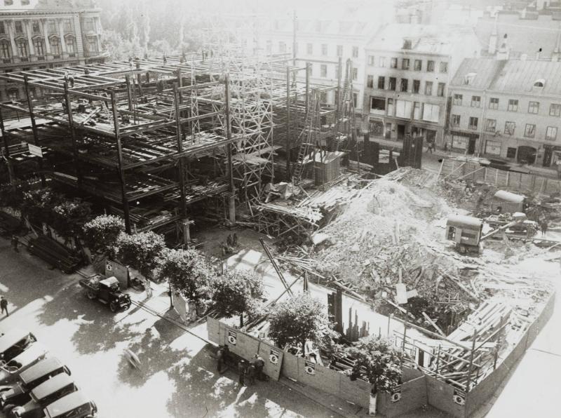 Norrmalmtorgspalatset bygges