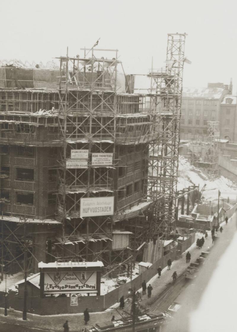 Centrumhuset byggs Kungsgatan/Sveavägen