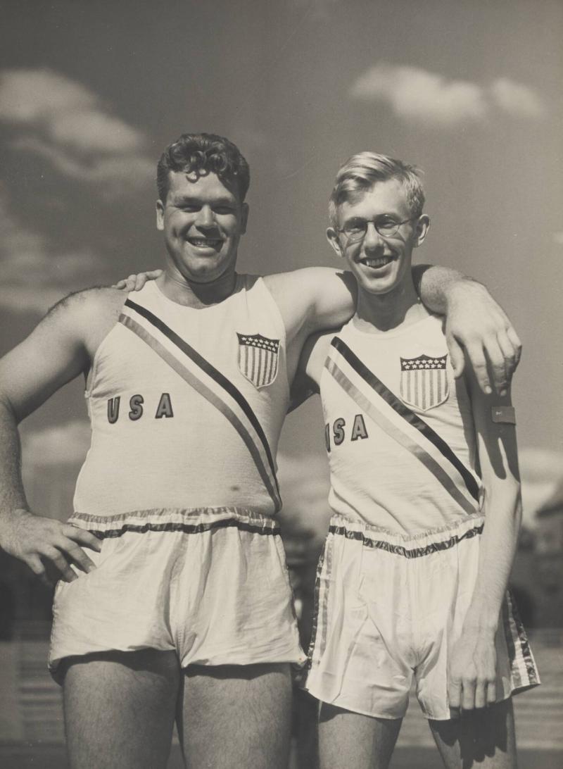 Två världsmästare - Jack Torrence och Ben Eastman