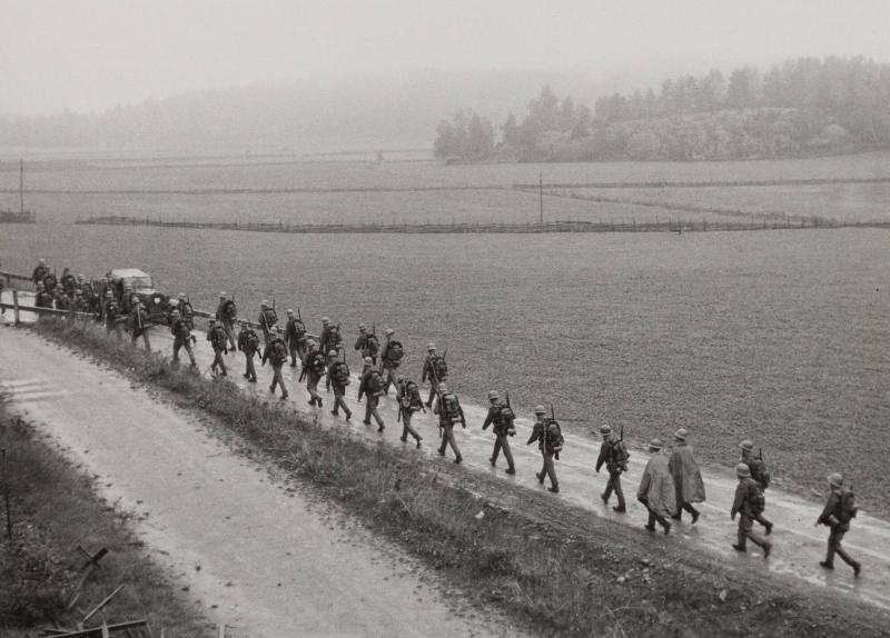 Träffen på Gillet i Stockholm 1941. Götlin, Trulson, m fl.