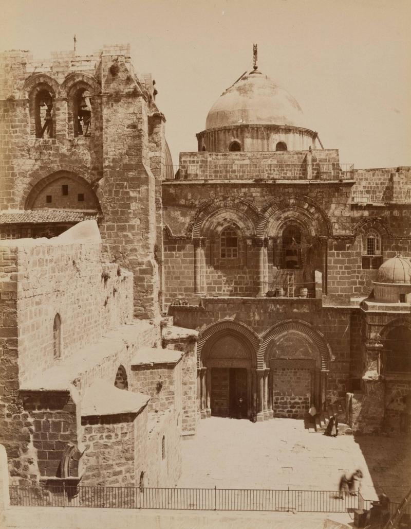 (Jerusalem) No 1086 Saint Sépulcre facade