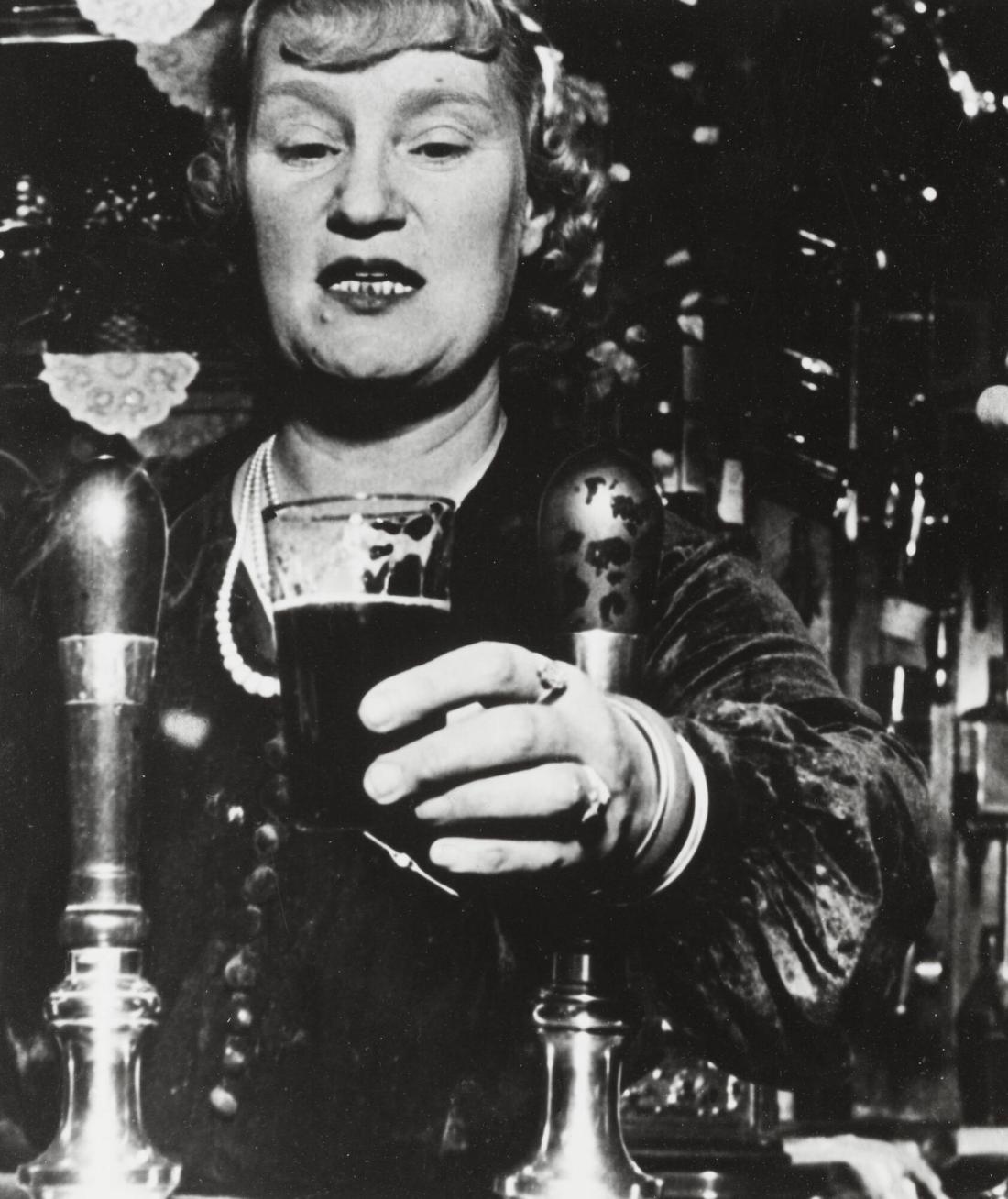Barmaid at the Crooked Billet, Tower Hill