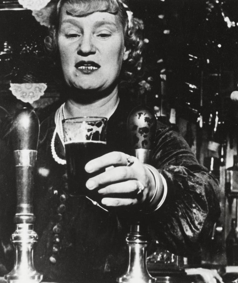 Barmaid at the Crooked Billet, Tower Hill