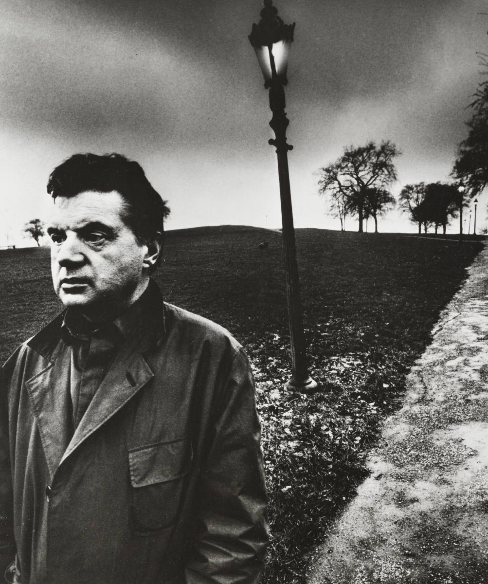 The Painter Francis Bacon at Primrose Hill, London