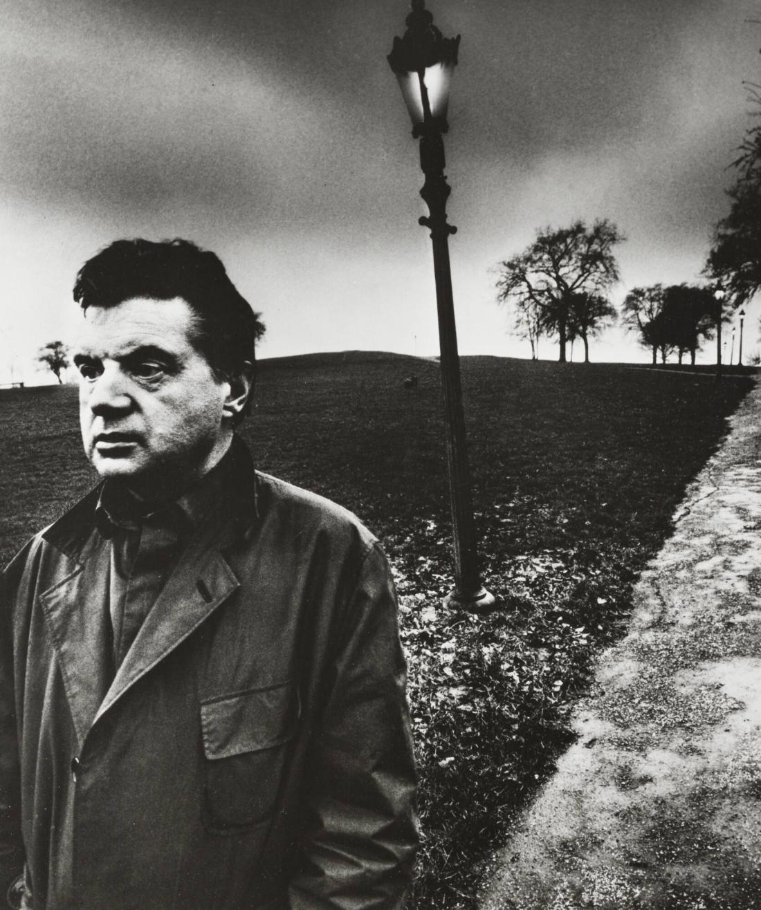 The Painter Francis Bacon at Primrose Hill, London