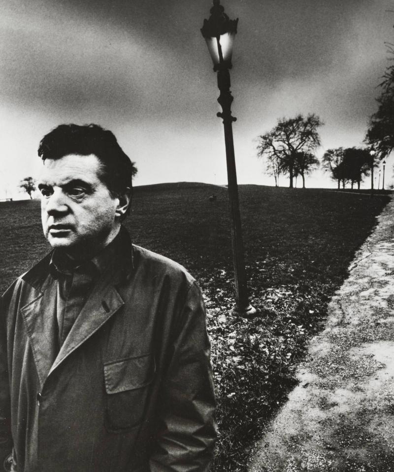 The Painter Francis Bacon at Primrose Hill, London