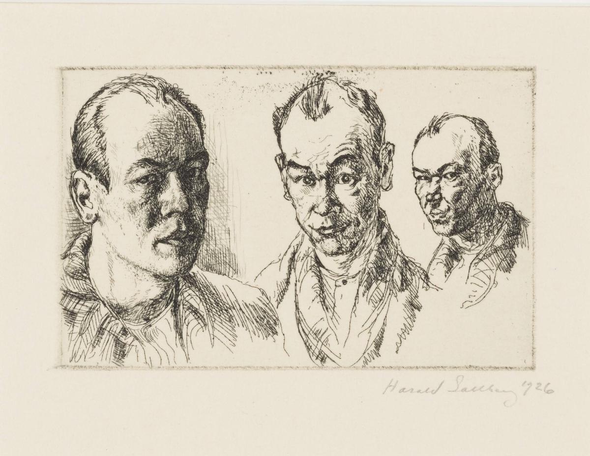 Självporträtt. Tre fysionomiska studier