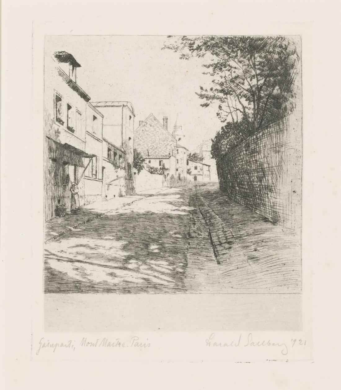 Gatuparti, Montmartre. Paris