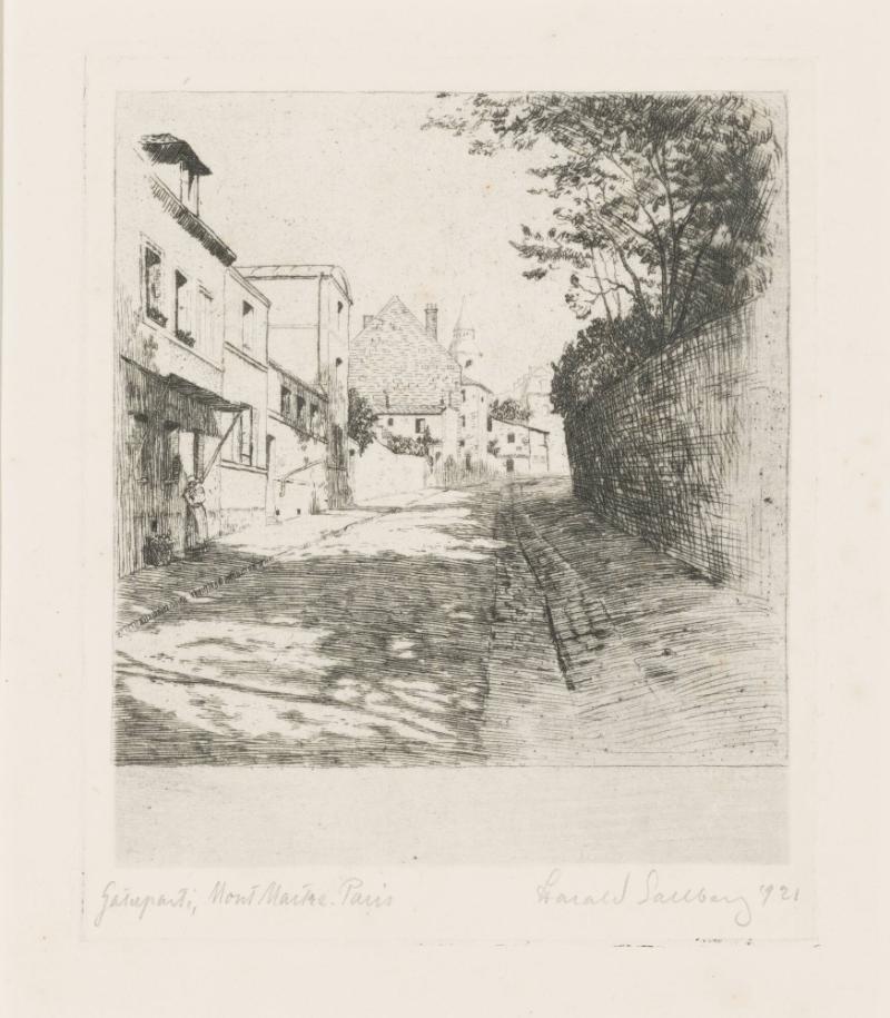 Gatuparti, Montmartre. Paris