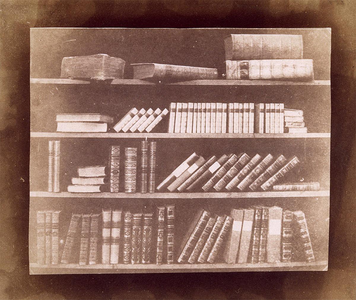 Four Shelves of Books