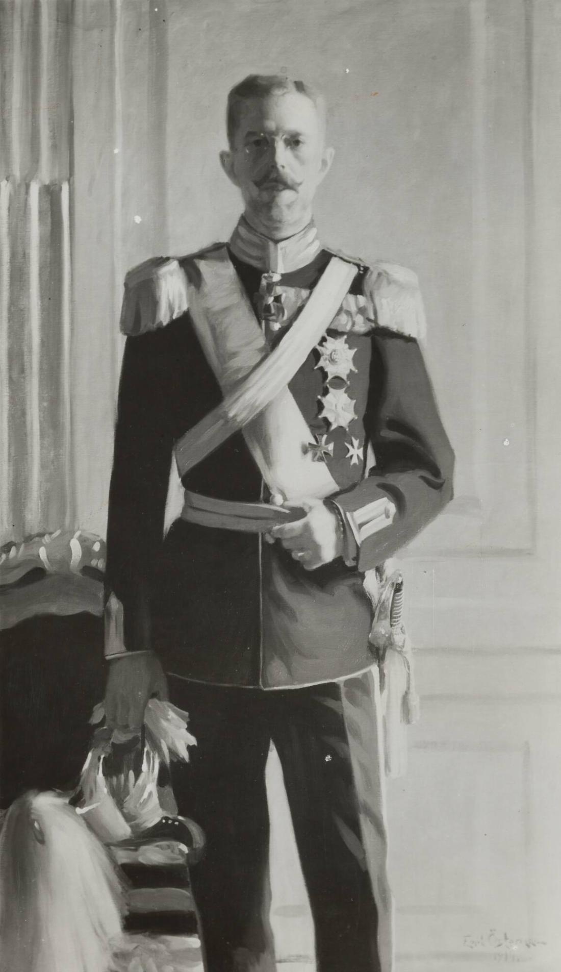 Gustav V, 1858-1950