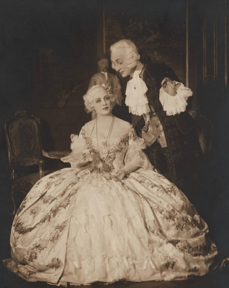 Gösta Ekman och Pauline Brunius