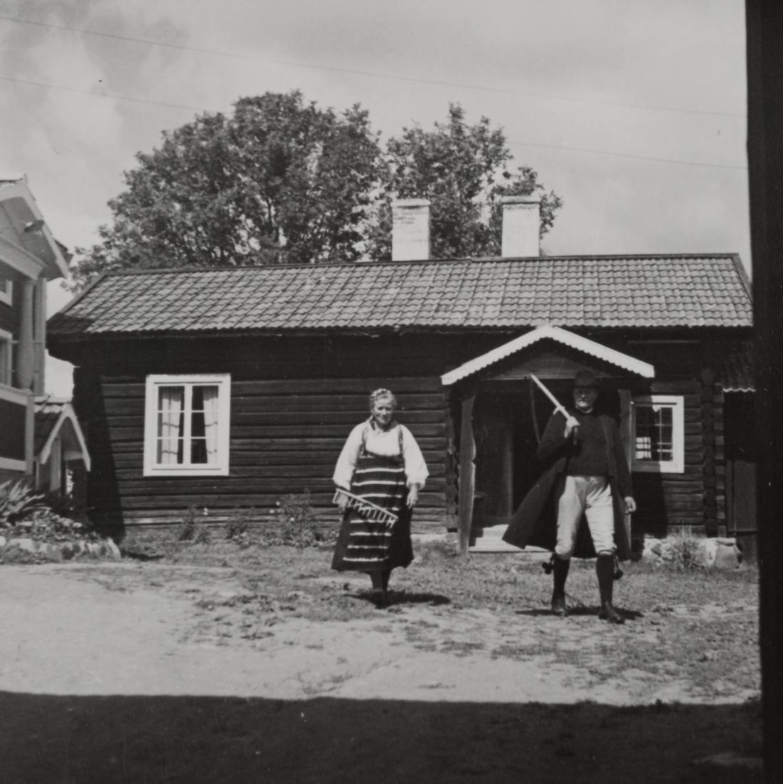 Vid Sparvgården. Backa, Dalarna