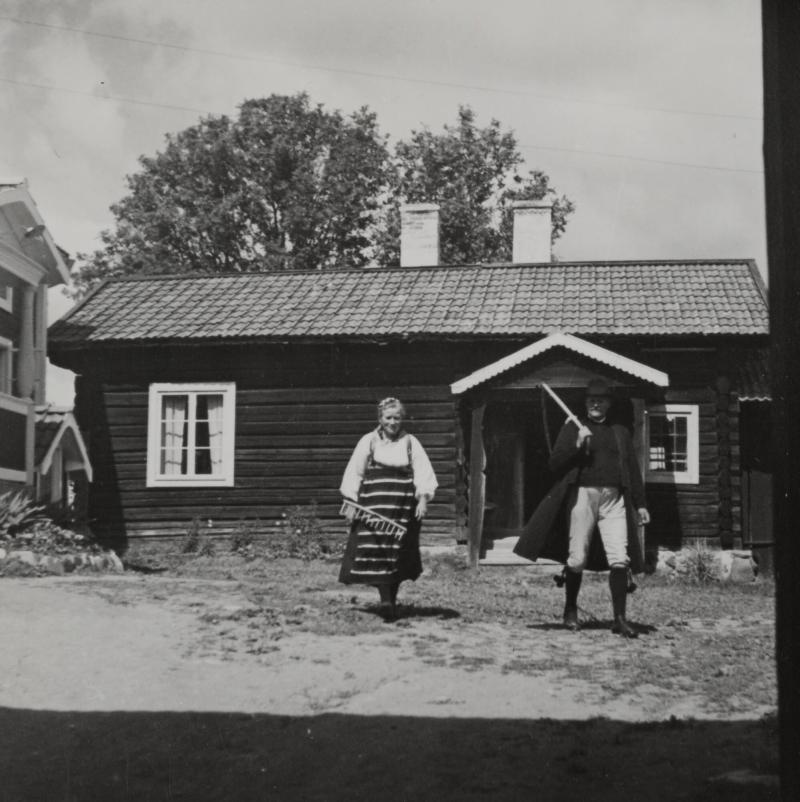 Vid Sparvgården. Backa, Dalarna