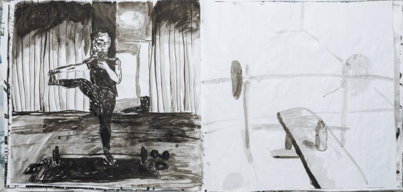 Studier av människor och mig själv som tränar