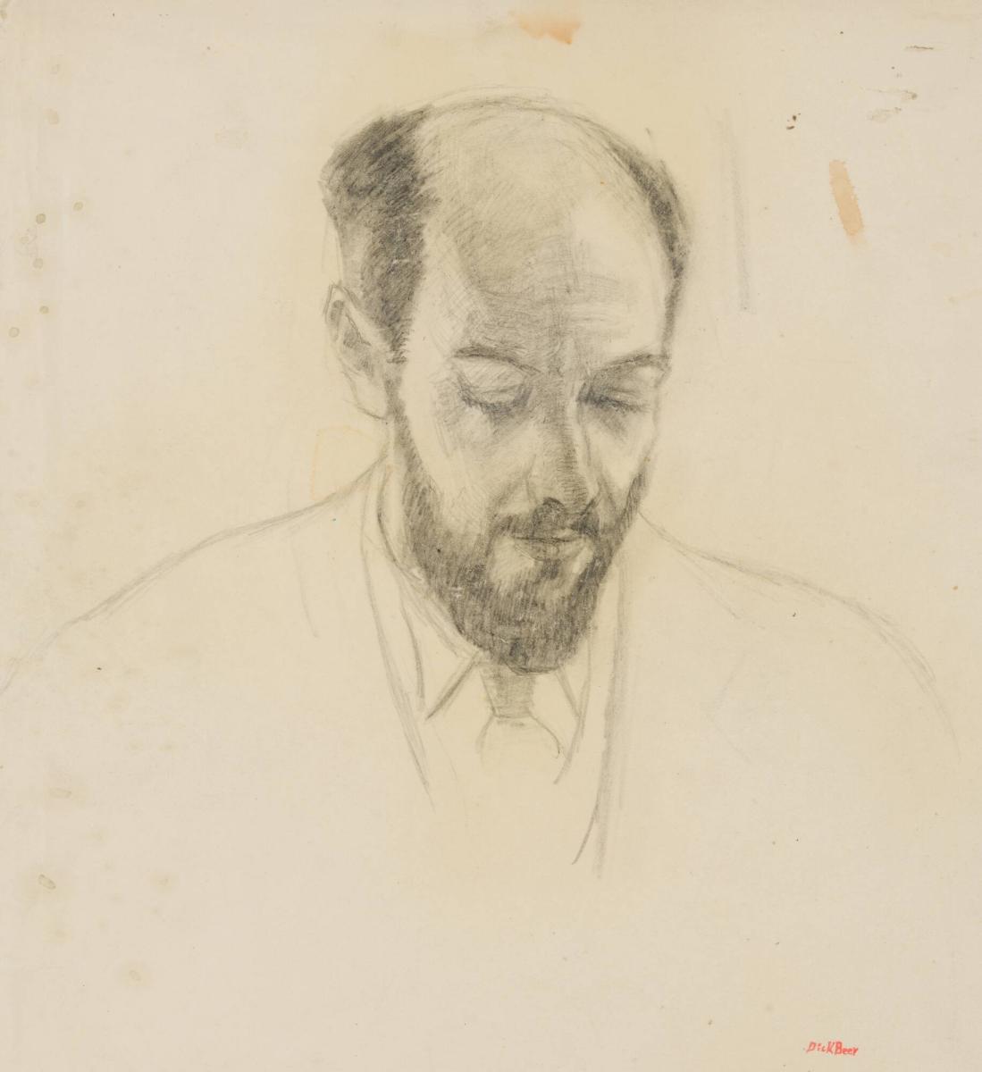 Porträtt av Otto G. Carlsund
