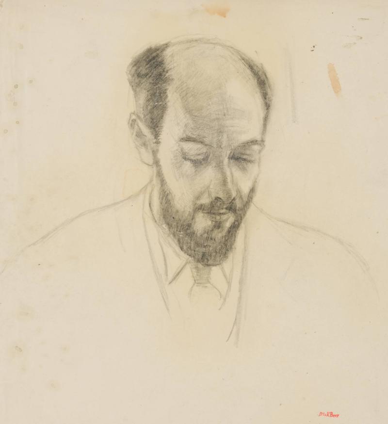 Porträtt av Otto G. Carlsund
