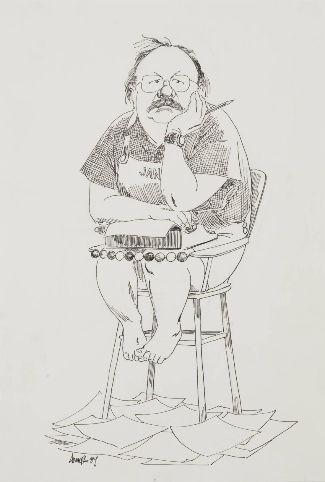 Jan Myrdal 1984