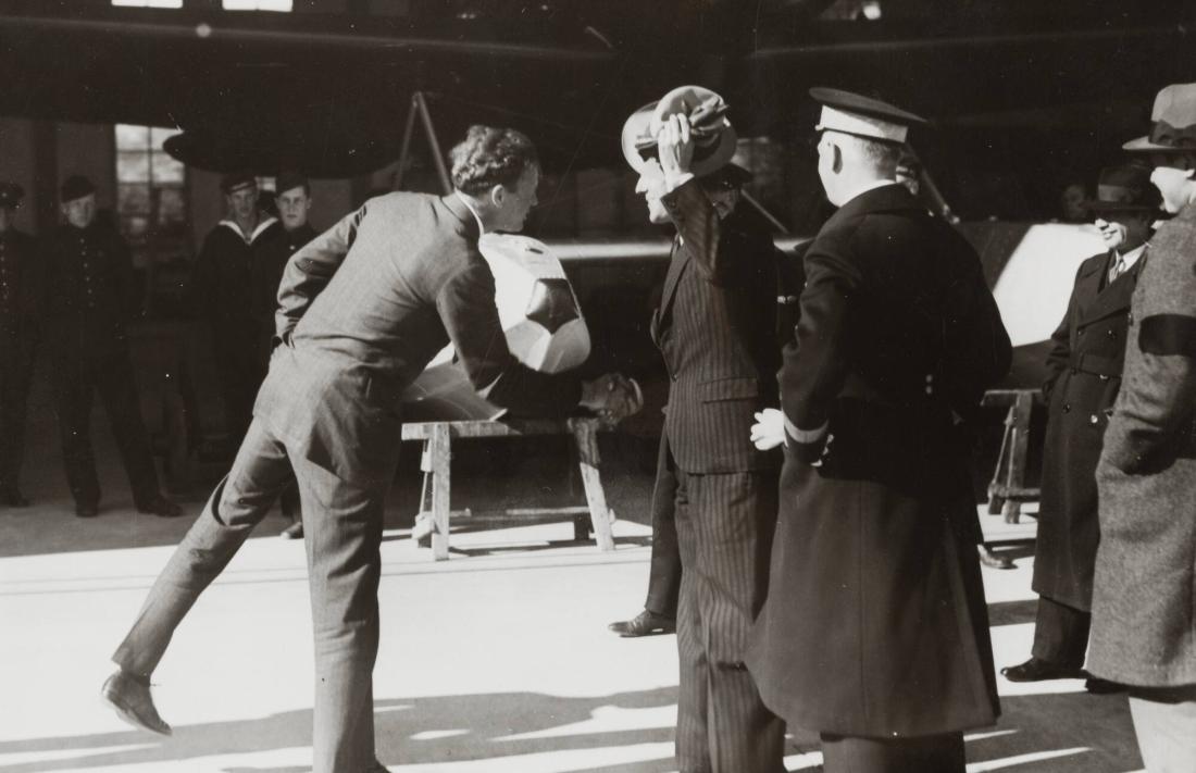 Charles Lindbergh i Stockholm