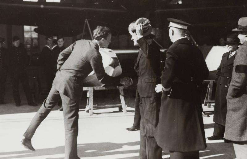 Charles Lindbergh i Stockholm