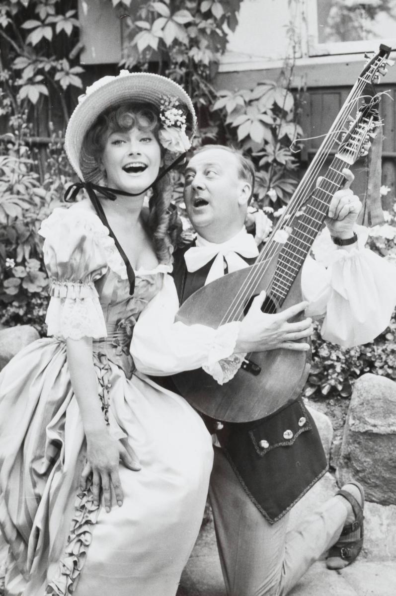 Monica Zetterlund och Mille Schmidt