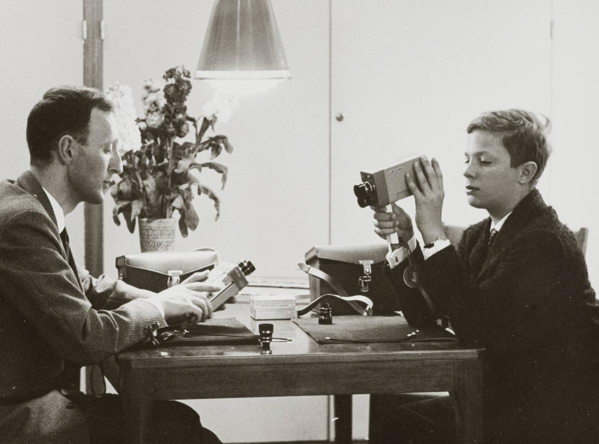 Svante Hedin och H.K.H. Kronprinsen