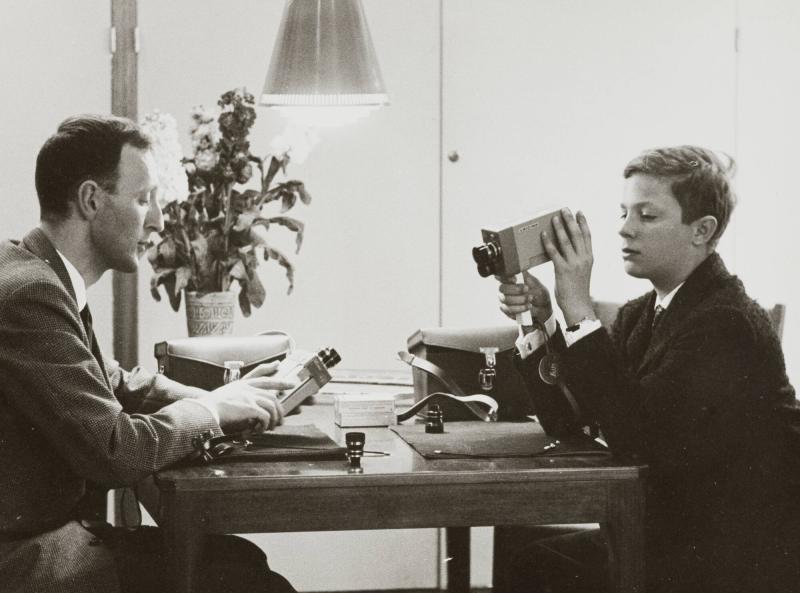 Svante Hedin och H.K.H. Kronprinsen