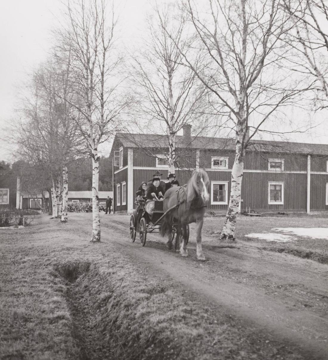 Affärden från gården till kyrkbostaden, Gammelstaden