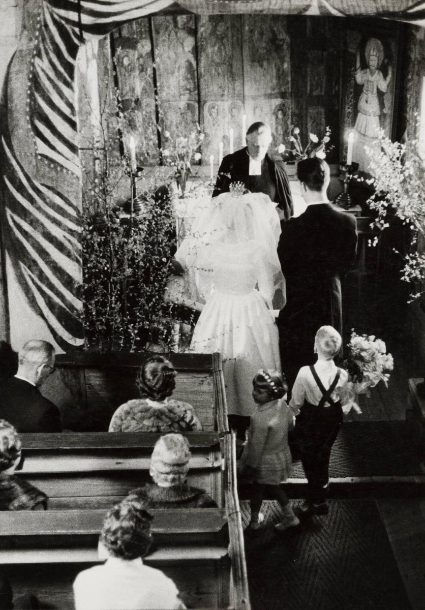 Vigsel i Hedareds Stavkyrka